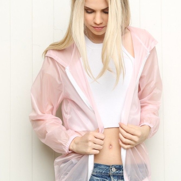 brandy melville pink jacket - Picture 1 of 3